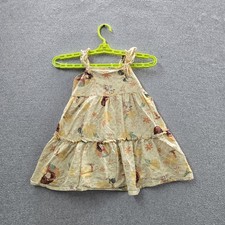 Disney Girls Dress 5T Beige Graphic Sundress ...