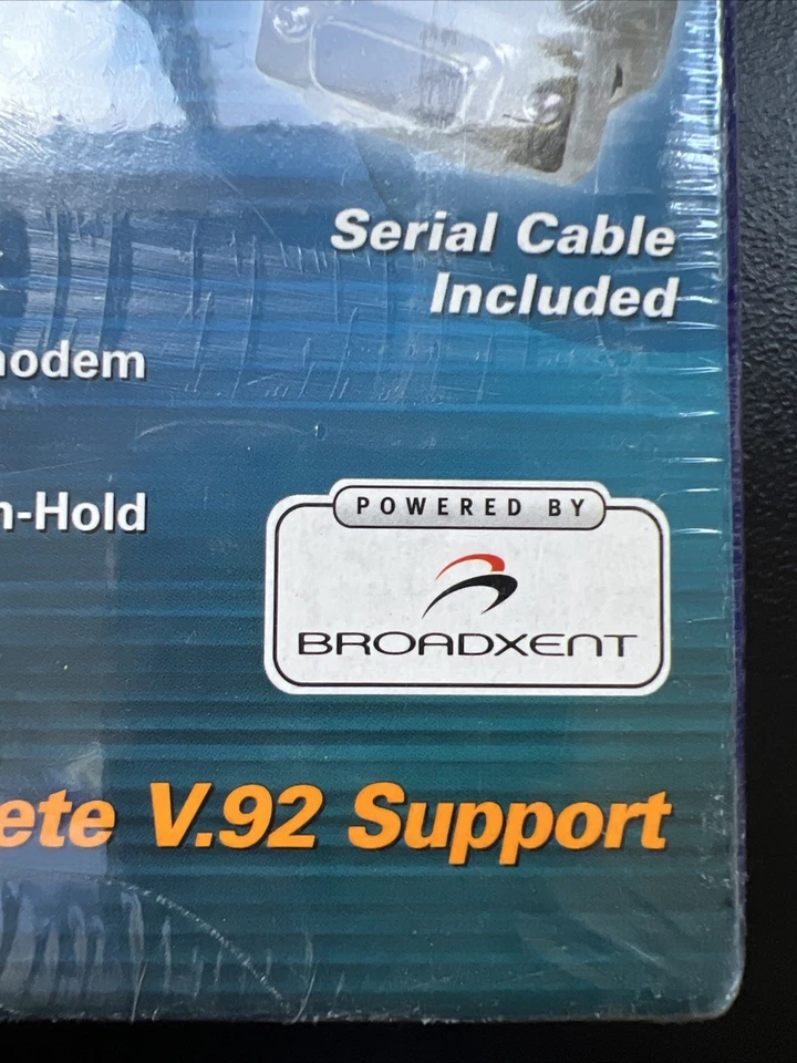 Creative Modem Blaster V.92 Serial External 56K Dial-Up Modem Retro PC NEW - Image 2 of 4