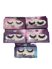 Ioni 3D Faux Mink Lashes Lot Of 5 NIB WRITTEN IN THE STAR COLLECTION 