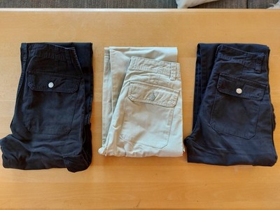 Gr. 34 Pull&Bear 3er-Set dicke Cargohosen Paket, auch einzeln