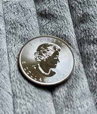 Canada 5 dollari argento foglia d'acero 1 oncia Elisabetta II Moneta argento 1 oncia