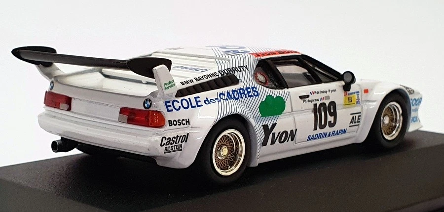 Quartzo Escala 1/43 Q3046 - BMW M1 Le Mans 1984 - #109 Thoisy/Dagoreau/Yvon Foto 2 de 4