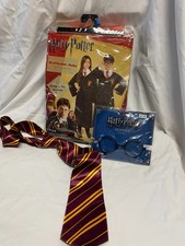 Harry Potter Gryffindor Dress-Up Costume with glasses, Tie and Hooded Robe