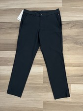 NEW Lululemon Mens Commission Slim-Fit Pant 33x30 Warpstreme Obsidian