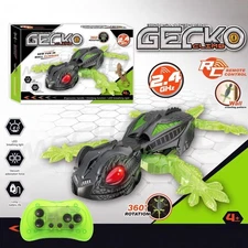 Wall Crawler Gecko with Official Wall Climber Technology, Rechargeable Remote Co