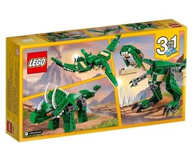 LEGO Creator 3 in 1 Mighty Dinosaur Toy, Transforms from T. rex to Triceratops t