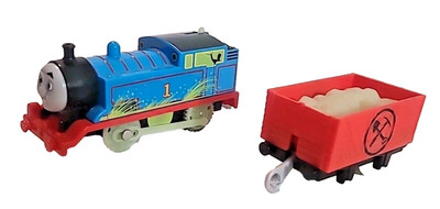 Thomas The Train Friends Tank Engine Glow in Dark Motorized Trackmaster Mine Car