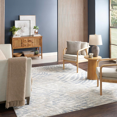 Nourish Your Space: Splendid Multicolor 8' x 10' Area Rug - Easy Clean & Non-She