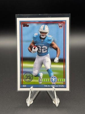 Nick Singleton - 2026 Topps Flagship 1991 Topps Football RC - Tennessee Titans