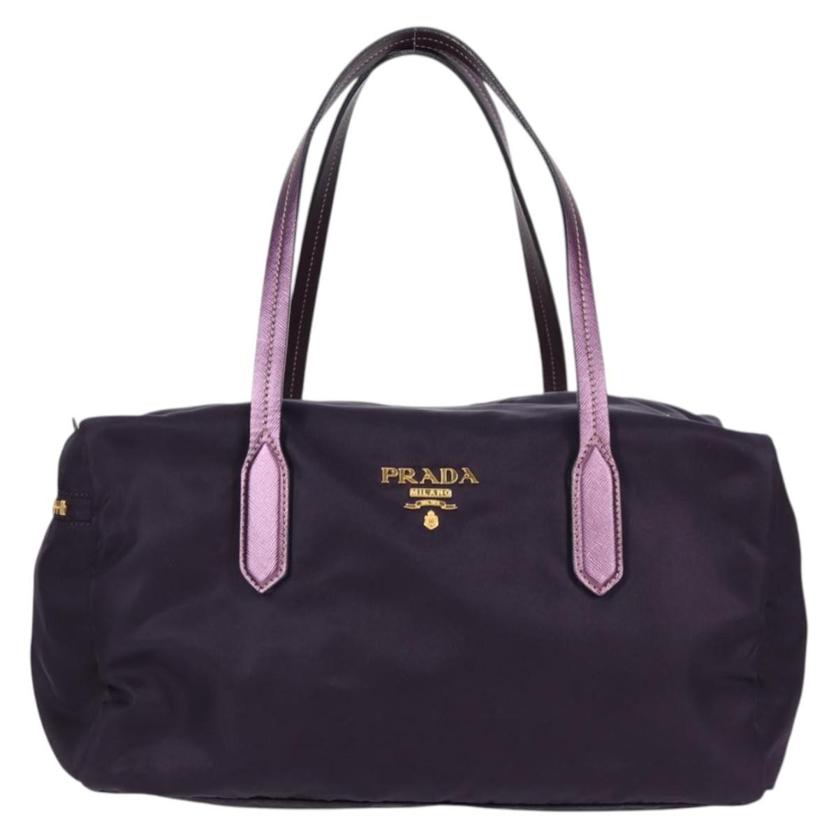 Prada Re-Nylon Shoulder Bag in Purple Authentic Luxury