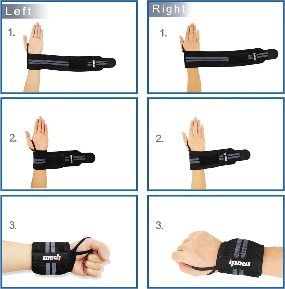 Elonglin 2 Pcs Protge-Poignet, Bracelet De Sport, Ain-Poignet