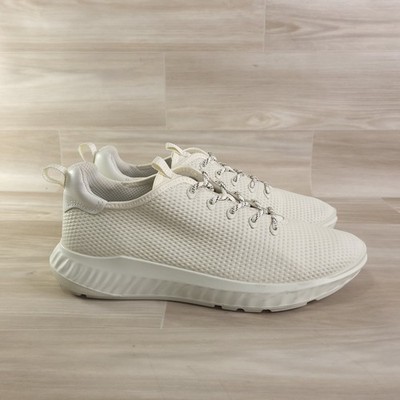 Ecco ATH-1FM Alpha  Sneakers Mens 11-11.5 Off White Mesh Low Top Trainers 834964