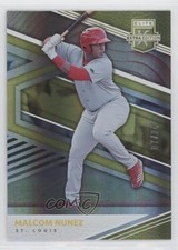 2020 Panini Elite Extra Edition Prime Numbers Gold 7/24 Malcom Nunez #96 1b9b