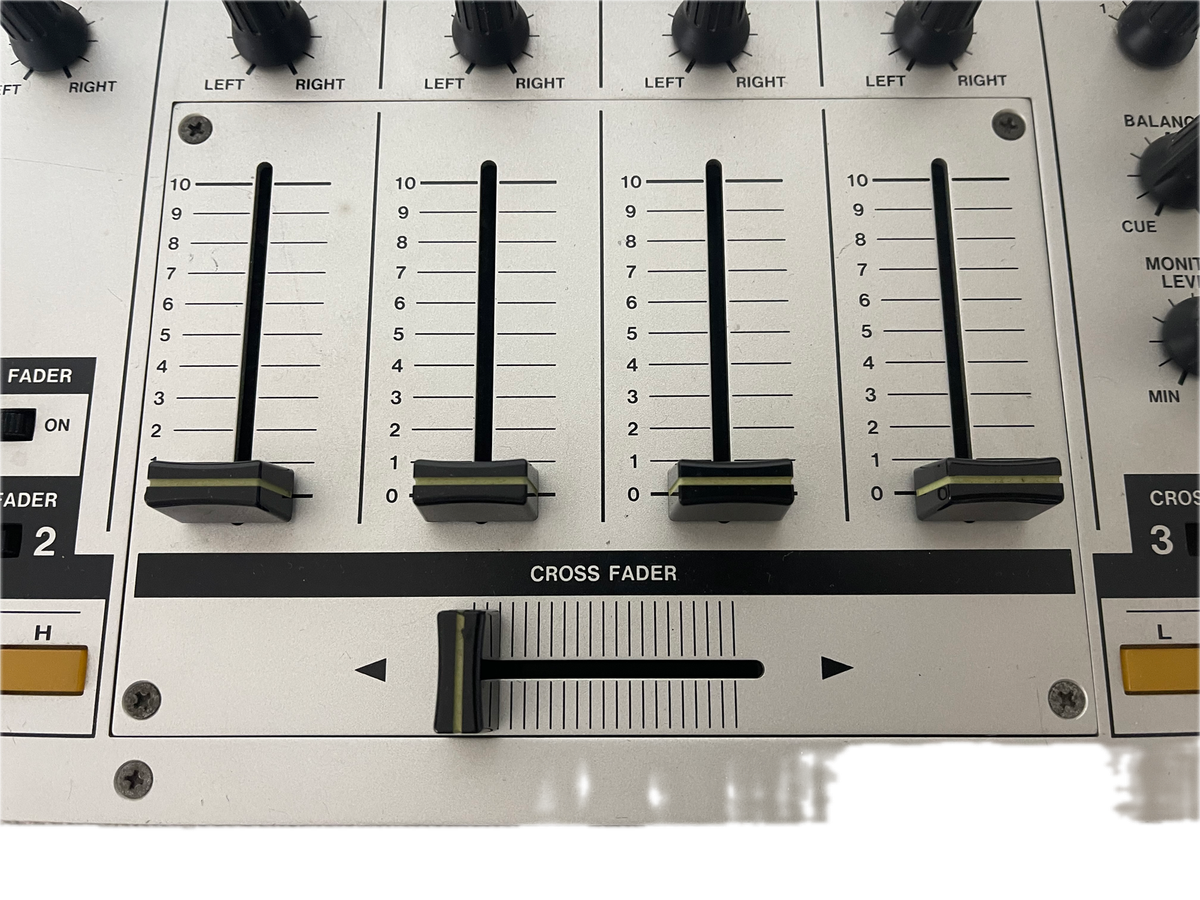 Technics SH-MX1200 4-Channel DJ Audio Mixer Analog EQ Crossfader
