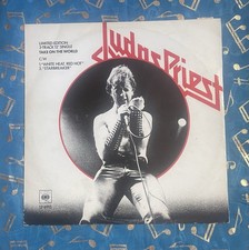 JUDAS PREIST ; Take On The World / White Heat Red Hot ; STARBREAKER . 12? UK