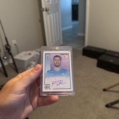 2022 Topps Merlin Heritage Collection Ruben Dias Auto /25 Man City 