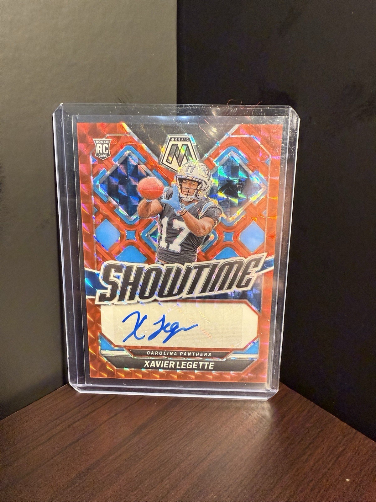 2024 Panini Mosaic - Showtime Signatures Xavier Legette #SS-XLE  /199 (AU, RC)