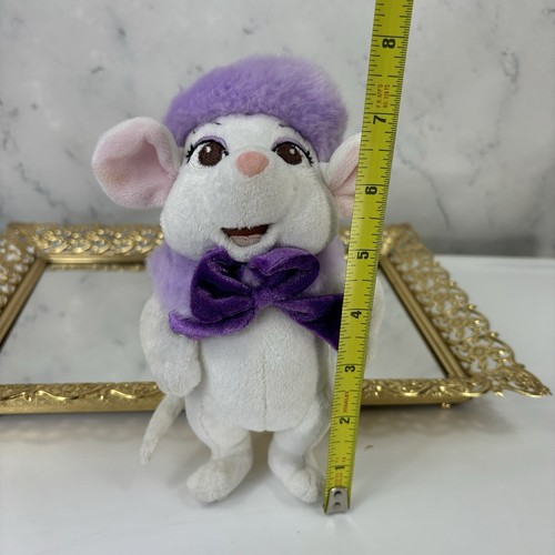 Peluche vintage Disney I soccorritori giù sotto Bianca topolino retrò amore - Foto 4 di 13