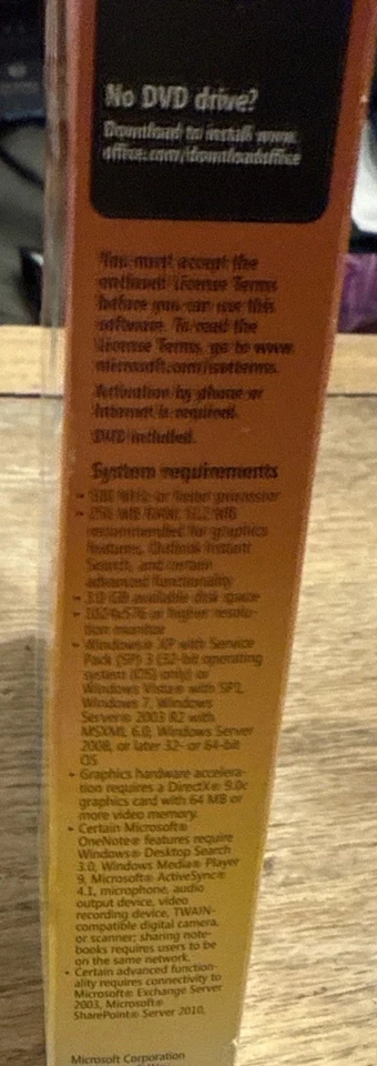 Microsoft Office Home and Business 2010 With Product Key - DISC MINT - Image 4 of 4