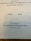 1898 Soft Cover Copy of Laws & Legal Forms of Illinois, Business Manual — photo 6