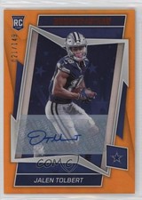 2022 Panini Rookies & Stars Orange Signatures 21/149 Jalen Tolbert #126 Auto 2t9