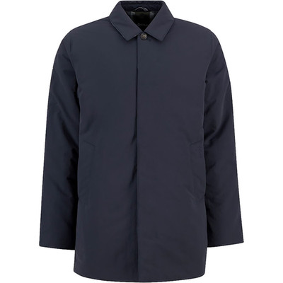 NEW, BARBOUR men's Wadded Lorden padded jacket in Navy Sz L #SJ2653