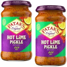 Patak's Hot Lime Pickle (283g) - Pack of 2
