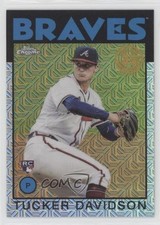 2021 Topps Silver Pack Series 2 1986 Chrome Baseball Tucker Davidson 1jc1
