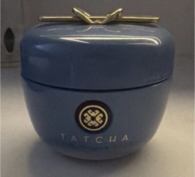 TATCHA Daily Use Moisturizer Cream Blue Jar Face Hydration Unisex Skincare