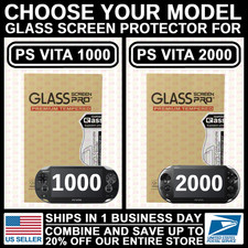 Tempered Glass Screen Protector PSV 1000/2000 For Sony PlayStation PS Vita PCH