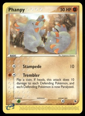 Phanpy Common Ruby and Sapphire 62/109