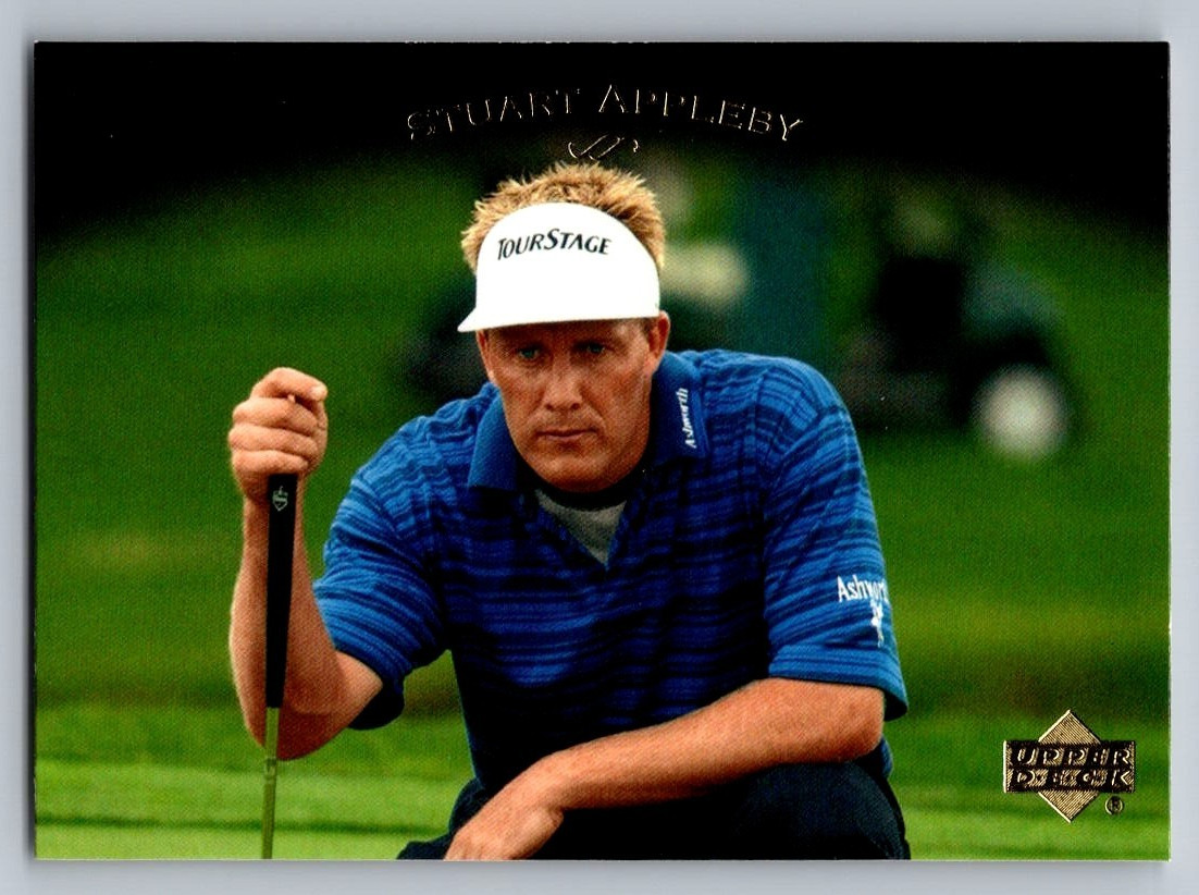 2003 UPPER DECK GOLF CARD #20 STUART APPLEBY