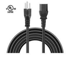 UL 6ft AC Power Cord Cable Lead For Epson Stylus Photo RX680 All-in-One Printer