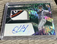Rare 2021 Spectra Cristian Javier RPA Rookie Patch Auto OnCard 5/5 Astros SSP RC