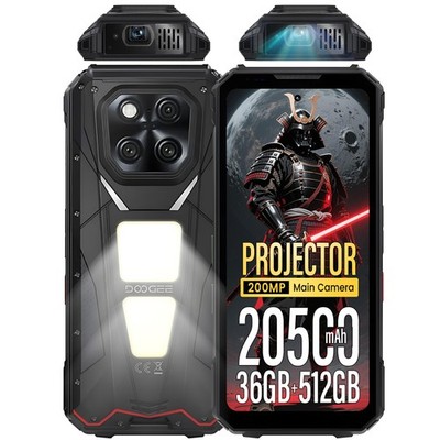 DOOGEE V MAX Play 5G Night VisionOutdoor Smartphone 200MP+32MP  Projektor Handy