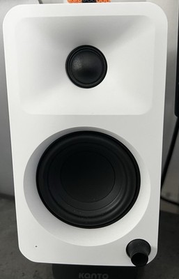 Kanto Ora Matte White 100W Powered Desktop Speakers