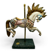 Carousel Horse Figurine on Marble Base – Westland Limited Edition Statue
