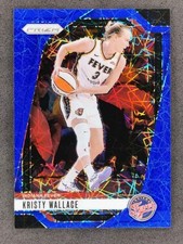 2024 Panini WNBA Prizm KRISTY WALLACE Blue Velocity Prizms #133 Indiana Fever