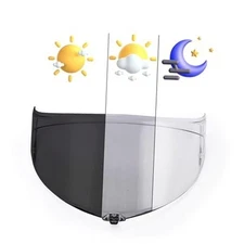 PSLER Visera de casco para K6 K6s – K6 K6 s Visera Visera K6 - Fotocromática