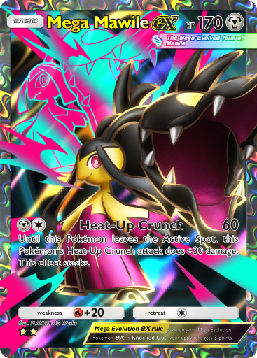 Pokemon Pocket TCG Card 2 Star Full Art Mega Mawile Fantastical Parade  DIGITAL