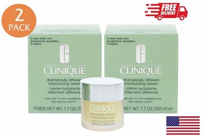 Clinique Dramatically Different Moisturizing Cream 1.7oz/ 50ml Sealed (2 Packs)