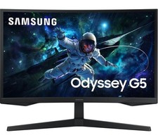 Image of SAMSUNG Odyssey G5 Quad HD 27" Curved VA LCD Gaming Monitor -