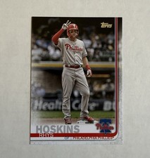 2019 Topps Series 2 Rhys Hoskins Photo Image Variation SP #279 Phillies