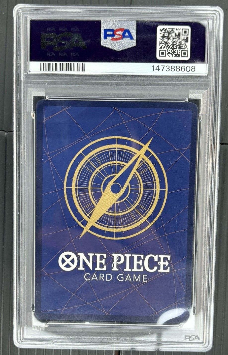2024 One Piece PRB01 Shanks SEC Parallel PSA 10 GEM MINT view 2