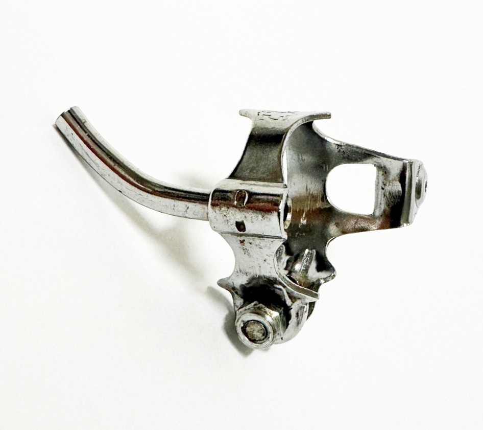 Vintage Bicycle 1-1/8" (28.6mm) 3.3.3. Cable Guide & Housing Stop, Chrome - Used