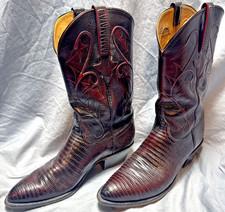 NICE Lucchese Classics L609824 Lizard Cowboy ...