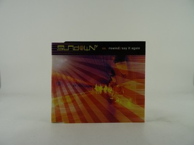 SUNDOWN REWIND/SAY IT AGAIN (B19) 3 Track CD Single including Picture Sleeve FOR