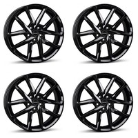 4 Borbet Felgen N 8.0X18 ET41 5X112 SW FüR Skoda Enyaq Karoq Kodiaq Octavia Supe