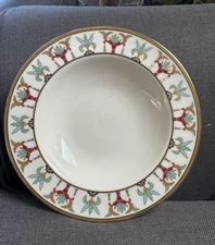 Lenox Tosca Grand Tier Collection Rimmed Soup Bowl 8 1/4” Excellent Discontinued
