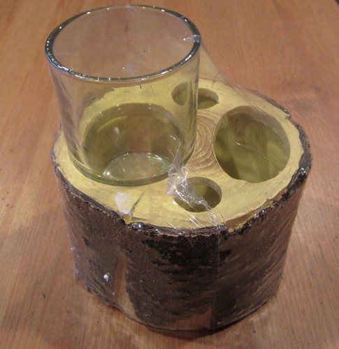 Timberwood Zahnbürstenhalter Becher Tasse Woodland Baumstumpf Hütte Lodge - Bild 3 von 3